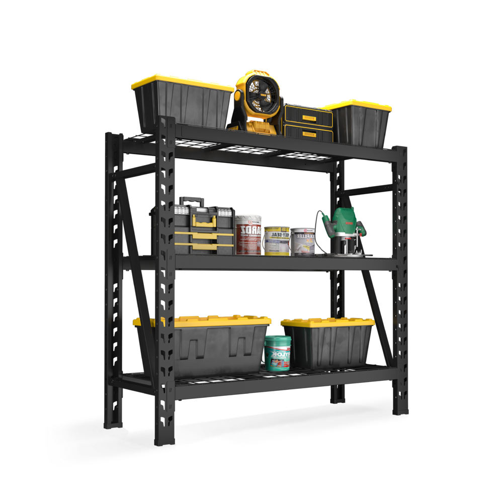 Heavy Duty Metal Storage Shelving - 49 x 18 x 46"_4Dock